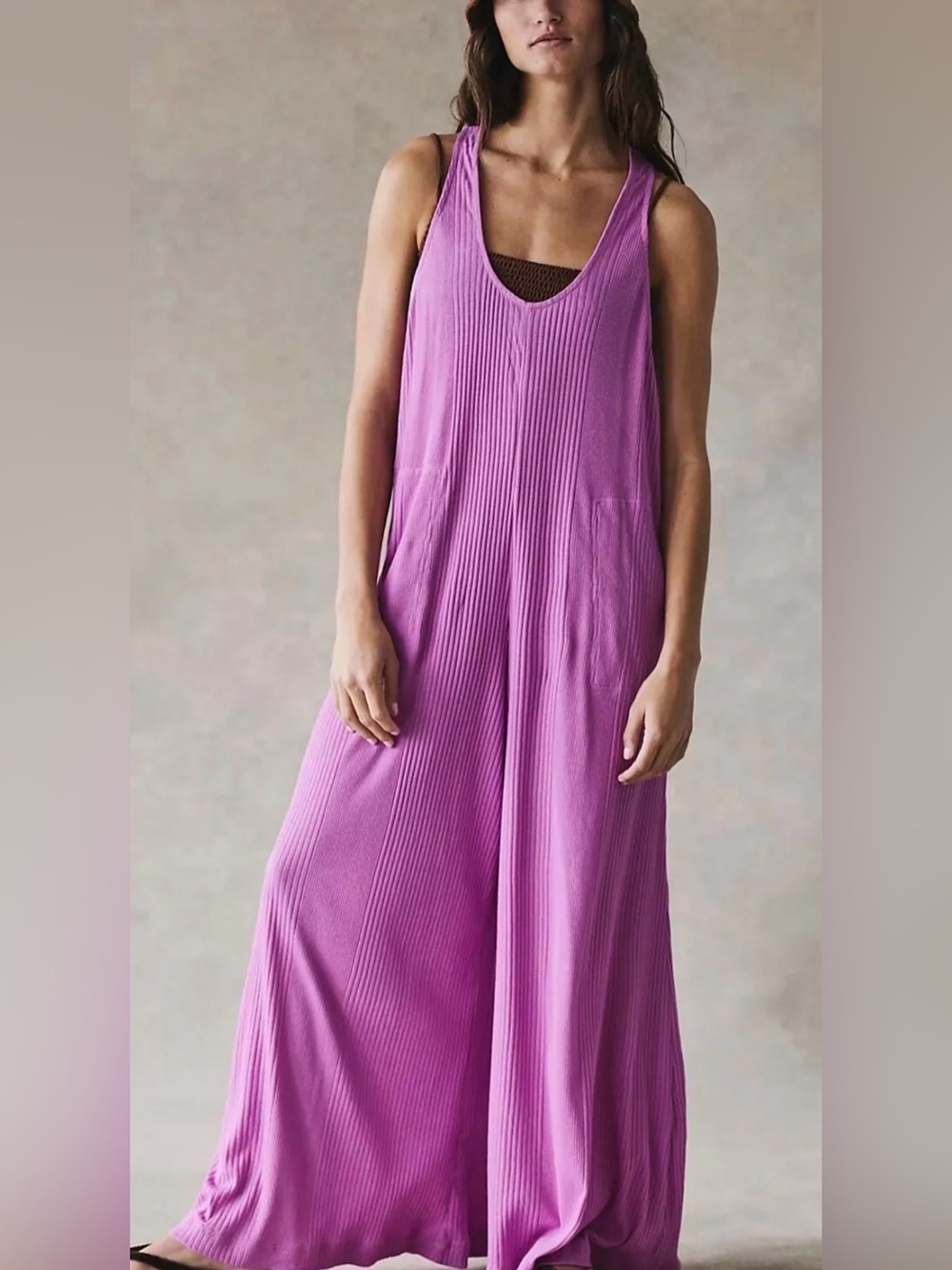 NWT ($70) FP Movement by Free People Zena Jumpsuit (oversized)